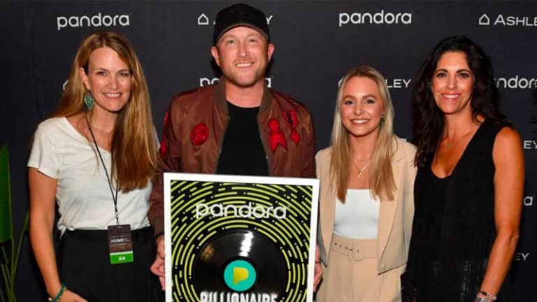 Cole Swindell honored with Pandora Billionaire Award