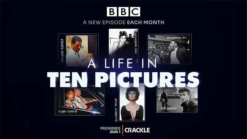 Crackle profiles Freddie Mercury, Tupac, John Lennon, Amy Winehouse