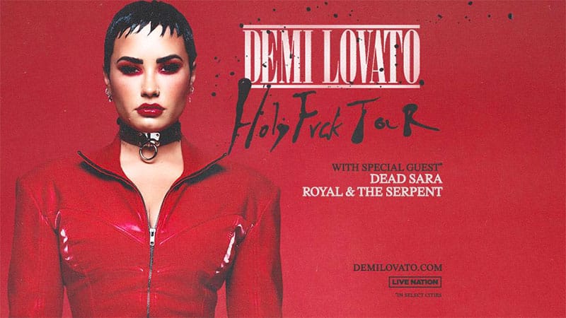 Demi Lovato Holy Fvck Tour