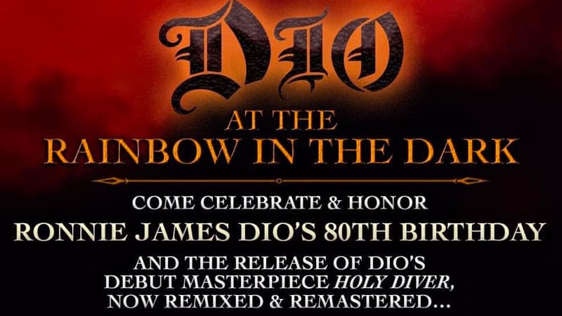 Ronnie James Dio 80th birthday celebration detailed