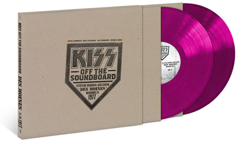 Kiss announces ‘Kiss Off the Soundboard – Live in Des Moines 1977’