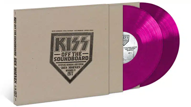 Kiss premieres first unreleased ‘Off the Soundboard – Des Moines 1977’ track