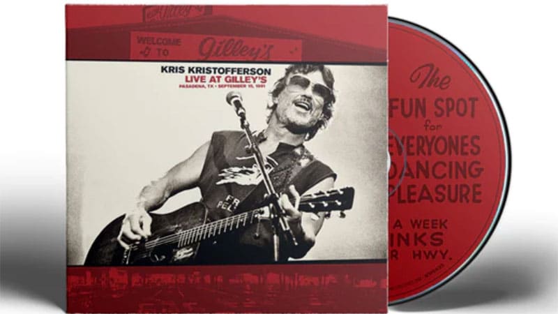 Previously unreleased Kris Kristofferson Gilley’s 1981 performance gets release date