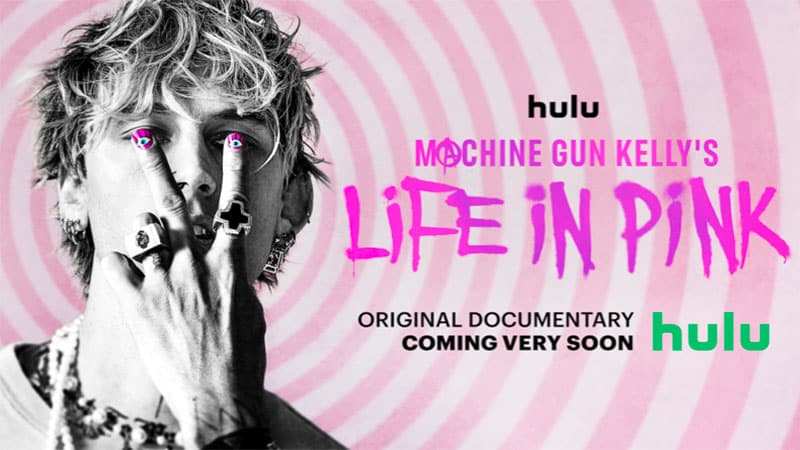 Machine Gun Kelly lights up Empire State Building for Hulu doc