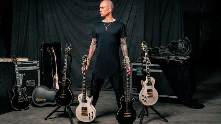 Epiphone partners with Trivium’s Matt Heafy