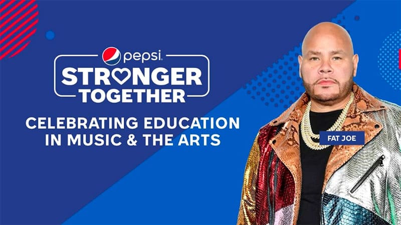 Pepsi teams with Fat Joe for music & arts scholarship program