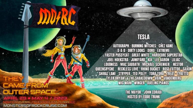 Monsters of Rock Cruise 2023 announced