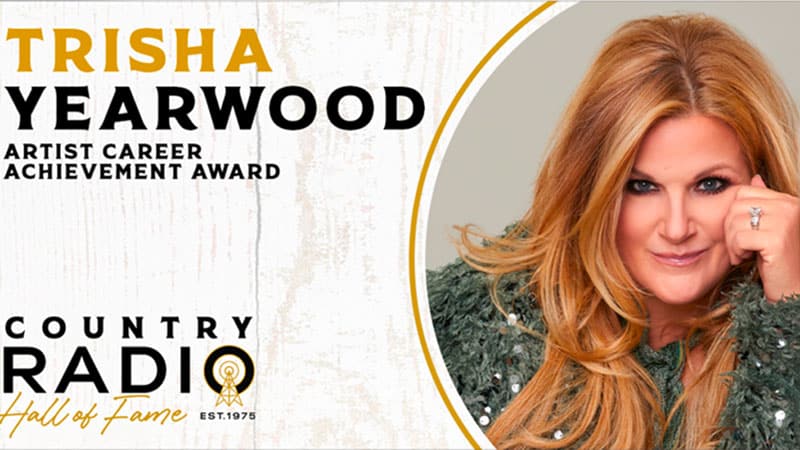 Country Radio Hall of Fame honoring Trisha Yearwood
