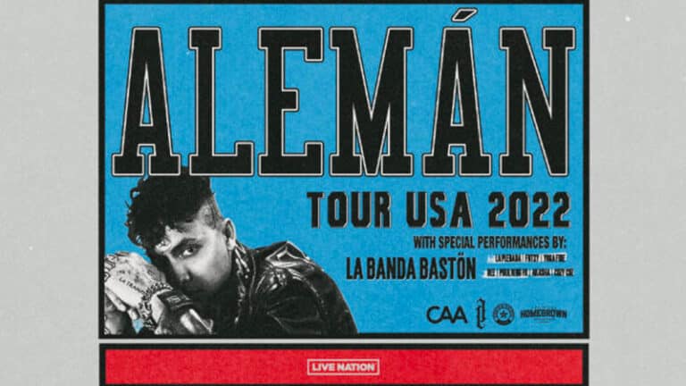 Alemán announces 2022 US tour