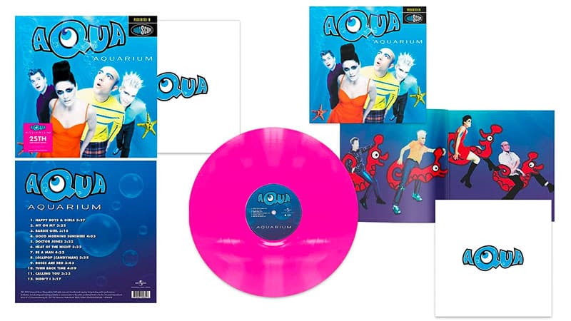Aqua announces ‘Aquarium’ 25th anniversary vinyl