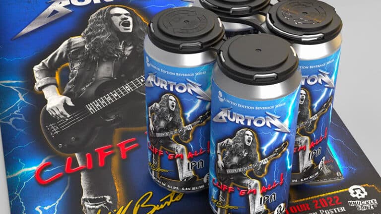 KnuckleBonz announces Cliff Burton beer