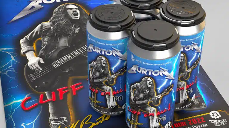 KnuckleBonz announces Cliff Burton beer