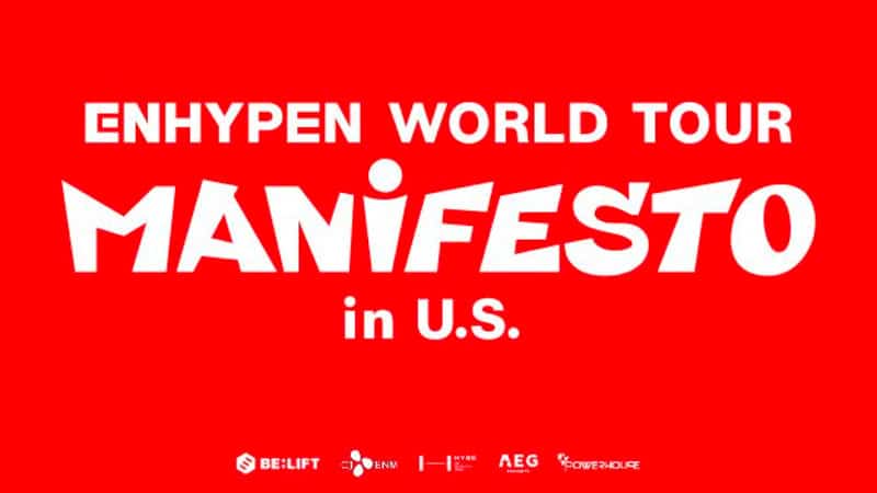 Enhypen announces US Manifesto Tour dates