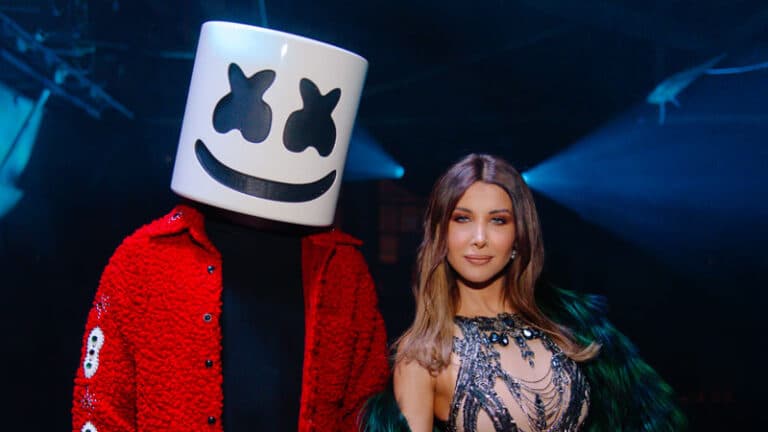 Marshmello teams with Lebanese superstar Nancy Ajram