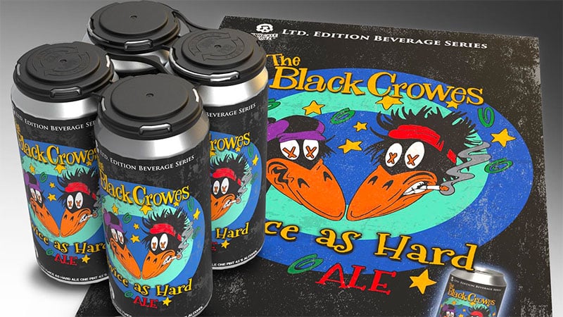 KnuckleBonz announces The Black Crowes Twice as Hard Ale