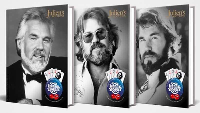 Julien’s Auctions hosting property from the Estate of Kenny Rogers