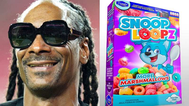 Snoop Dogg releasing Snoop Loopz cereal