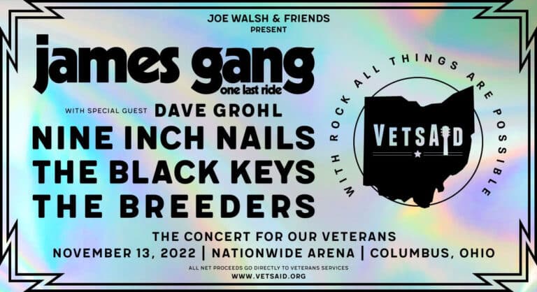 Joe Walsh announces VetsAid 2022