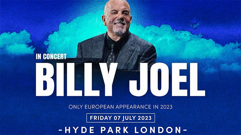 Billy Joel headlining BST Hyde Park London in 2023