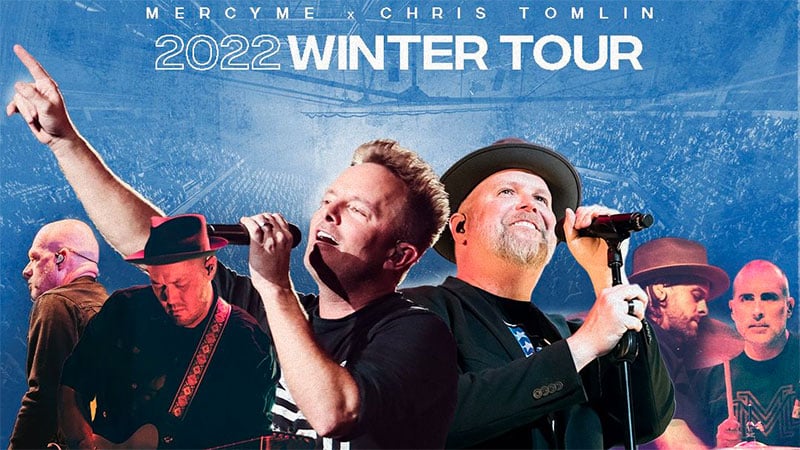 Chris Tomlin & Mercy Me announce joint winter tour