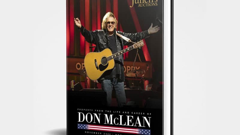 Julien’s Auctions announces Don McLean lot
