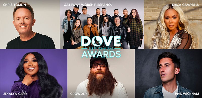 Performers announce for 53rd Annual GMA Dove Awards