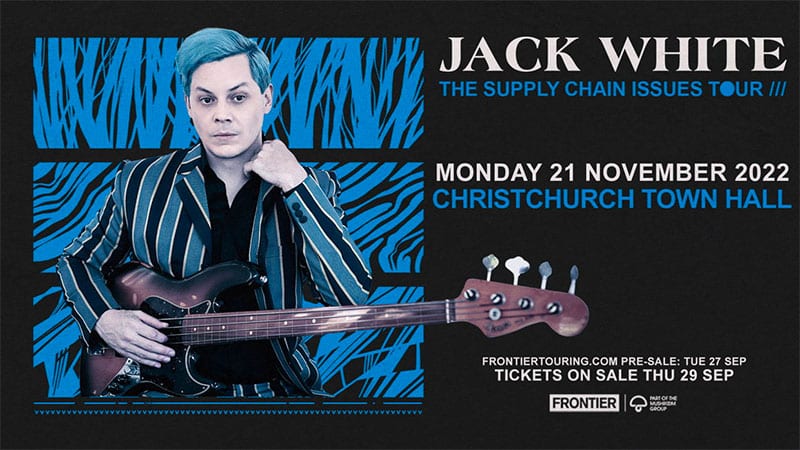Jack White announces one-off New Zealand concert