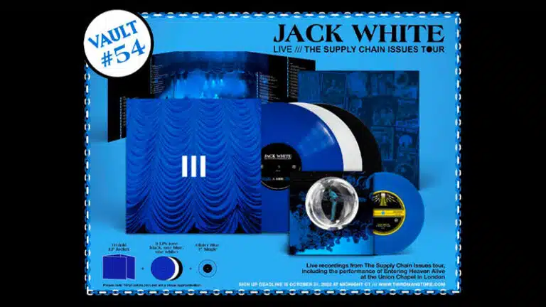 Third Man Records releasing selections from Jack White’s Supply Chain Issues Tour