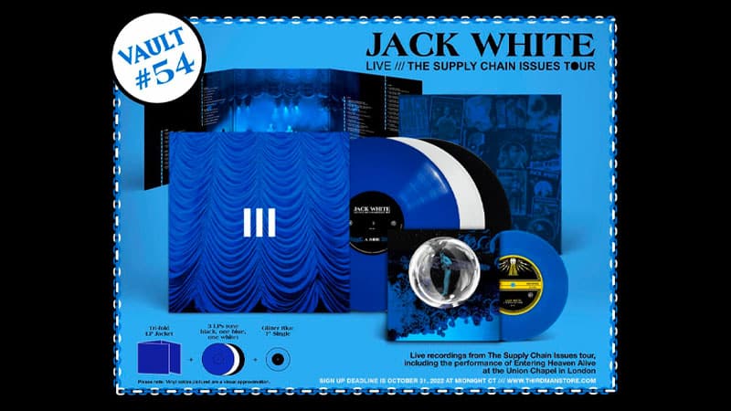 Third Man Records releasing selections from Jack White’s Supply Chain Issues Tour
