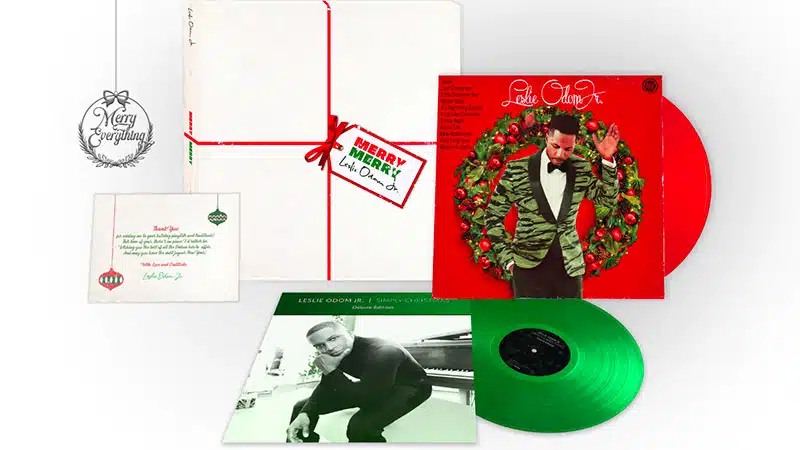 Leslie Odom Jr announces holiday box set