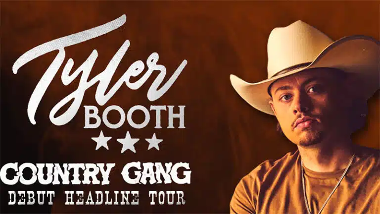 Tyler Booth announces first-ever headlining tour