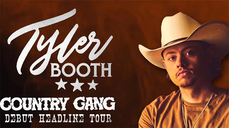 Tyler Booth announces first-ever headlining tour