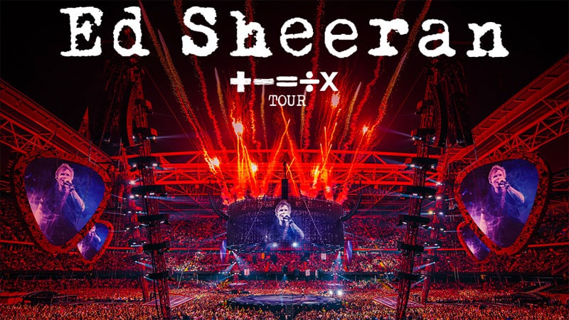 Ed Sheeran announces North American Mathematics Tour dates