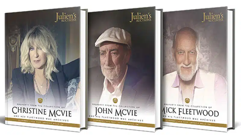 Julien’s Auctions Fleetwood Mac auction wraps in Los Angeles