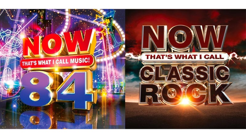 ‘Now 84’ & ‘Now Classic Rock’ compilations announced