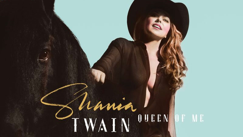 Shania Twain reigns supreme with third UK No 1 album
