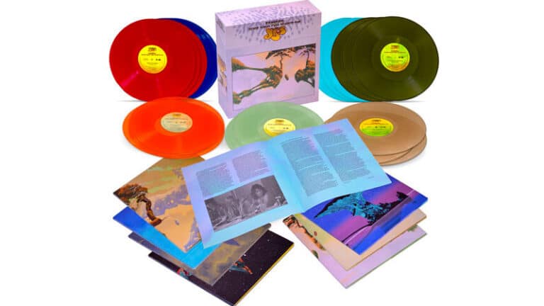 Yes announces 1972 limited edition 21 vinyl live box set