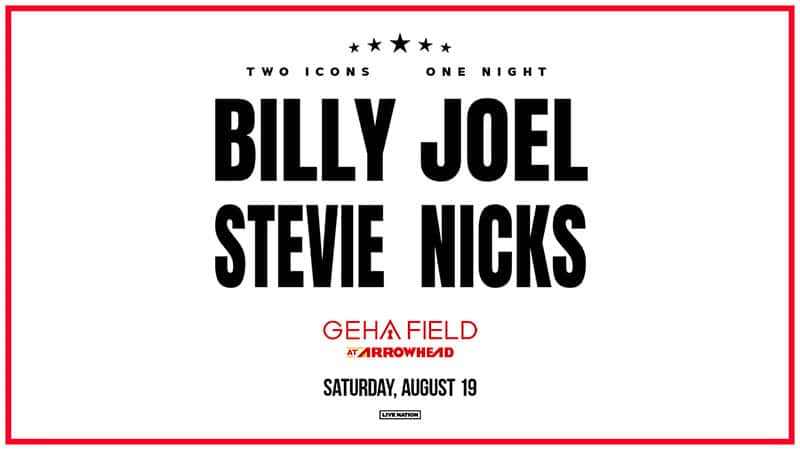 Billy Joel, Stevie Nicks announce co-headlining Kansas City concert