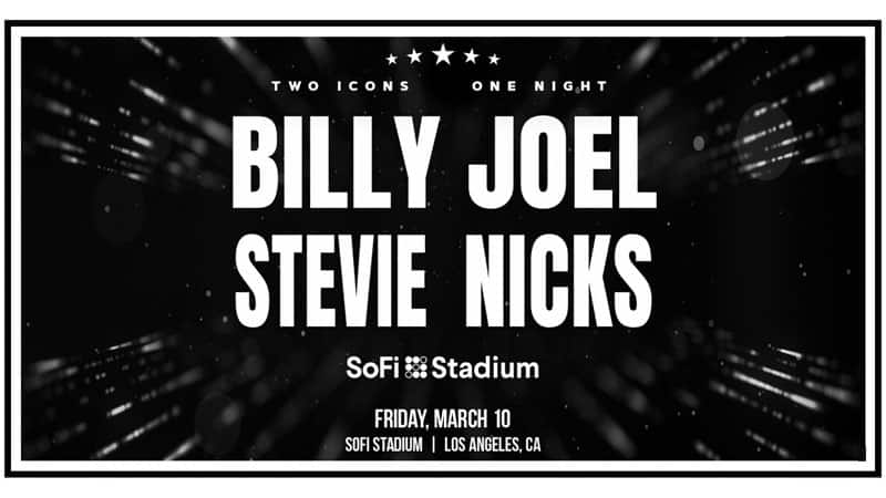 Billy Joel, Stevie Nicks announce Los Angeles co-headlining concert