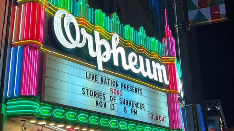 Bono wraps ‘Stories of Surrender’ book tour in Los Angeles