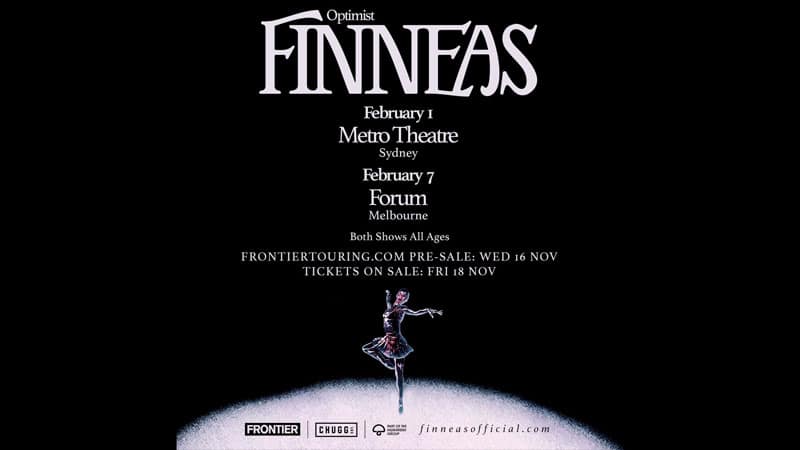 Finneas announces 2023 Australian shows