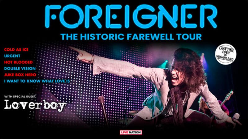 Foreigner announces farewell tour