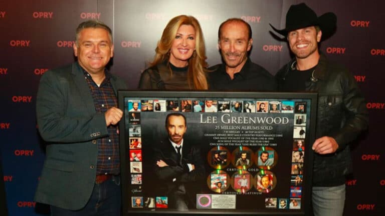 Lee Greenwood celebrates 25 million albums sold globally