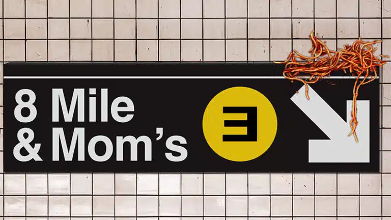 Eminem celebrates ‘8 Mile’ 20th anniversary with Mom’s Spaghetti pop-up shop