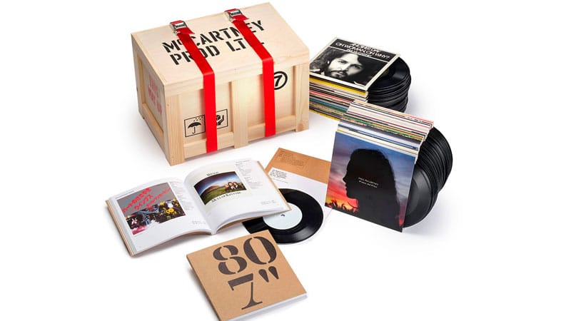 Paul McCartney announces 7-inch vinyl singles box