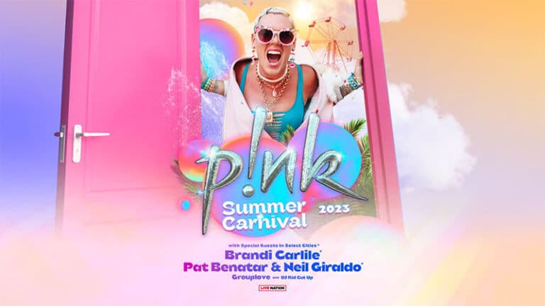 Pink puts on joyous carnival in DC