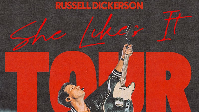 Russell Dickerson announces 2023 She Likes It Tour