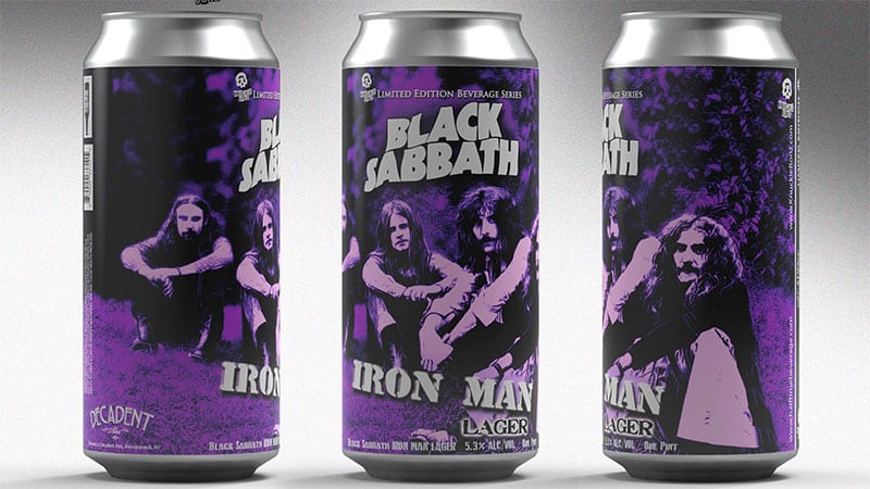 KnuckleBonz announces Black Sabbath Iron Man Lager