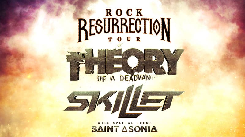 Theory of a Deadman & Skillet Rock Resurrection Tour