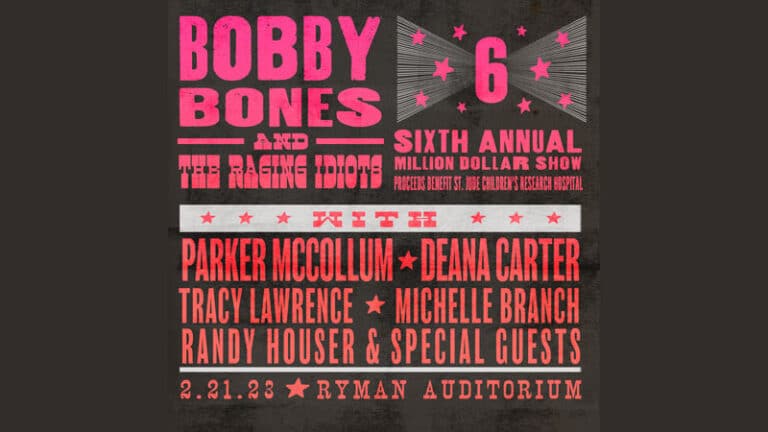 Bobby Bones & The Raging Idiots announce 6th Annual Million Dollar Show